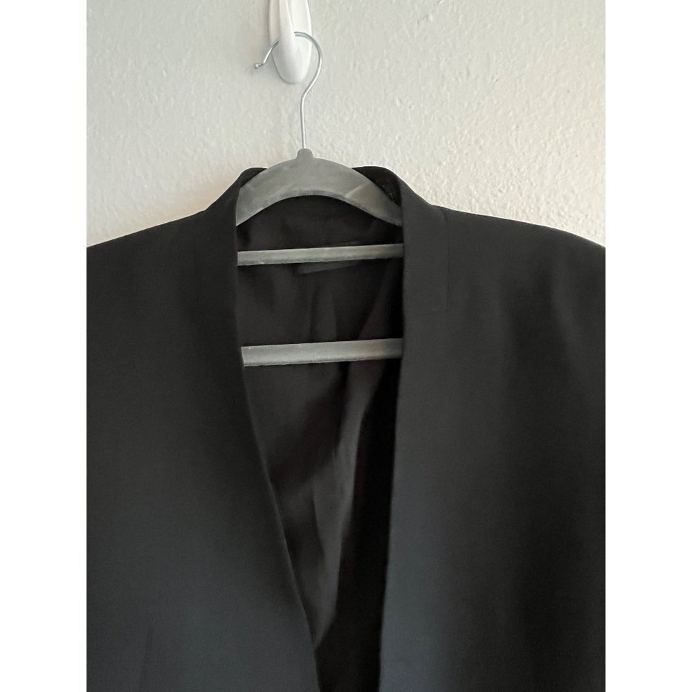 Theory Lana Edition 4 Open Front Blazer Virgin Wo… - image 4